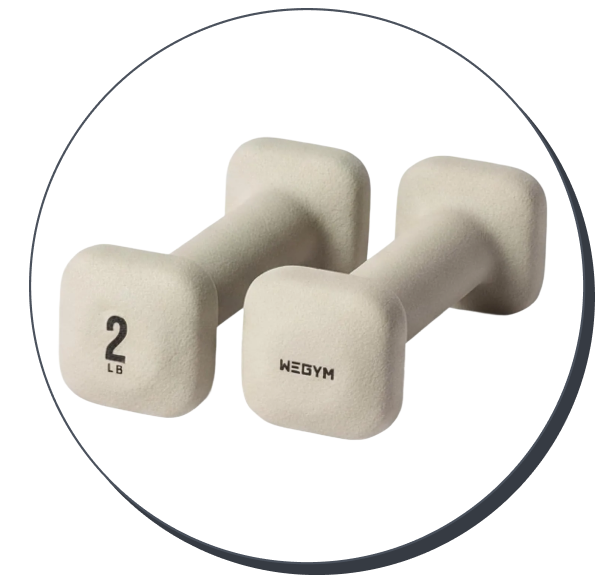 WeGym SafeGrip Square Dumbbells