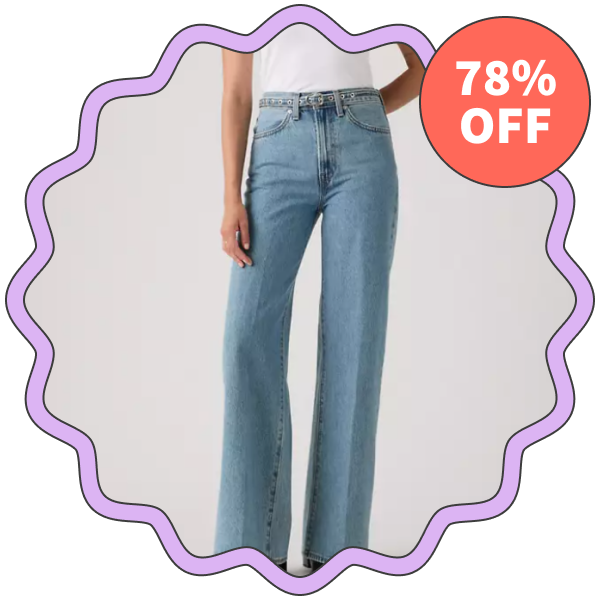 Levi’s Premium Ribcage Belted Jeans