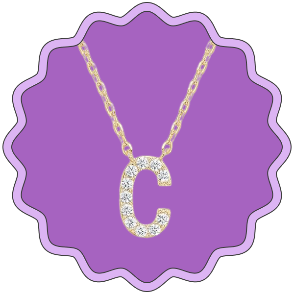 Pavoi Letter Necklace →