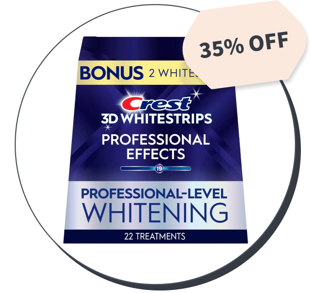 Crest 3D Whitestrips Professional Effects (22 Count Pack)