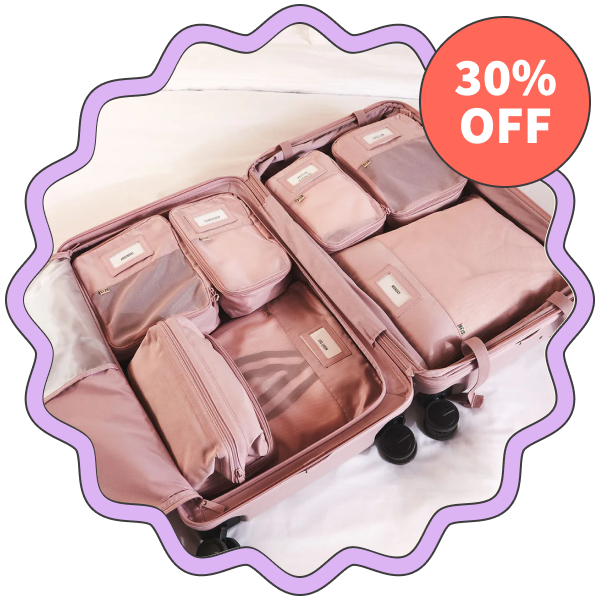 Béis The Compression Packing Cubes (Pack of 6)