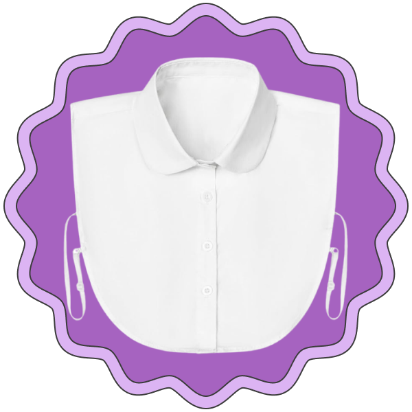 Kalkehay Detachable Dickey Collar (Set of 2)