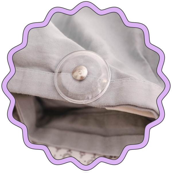 Pinion Pins Clear Magnetic Duvet Clips with Magnetic Key →