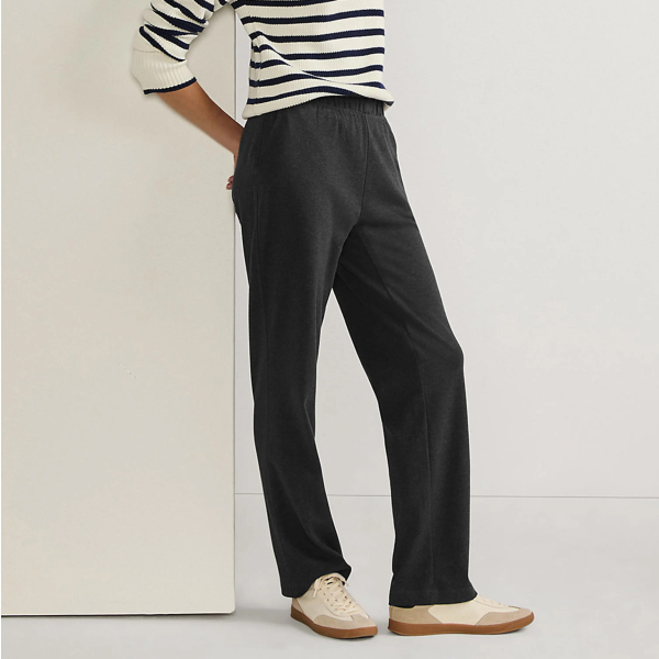 Lands' End Sport Knit High Rise Pants