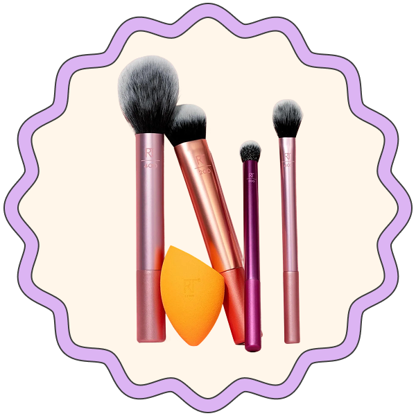 Real Techniques Makeup Brush 5-Piece Set