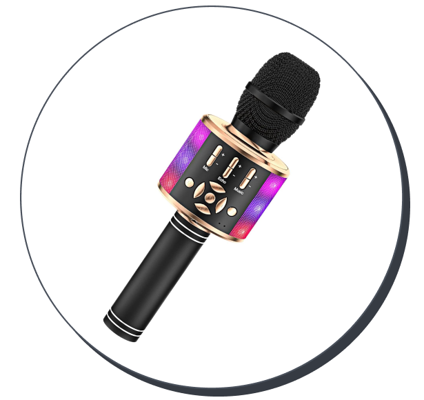 Amazmic Kids Karaoke Microphone Machine