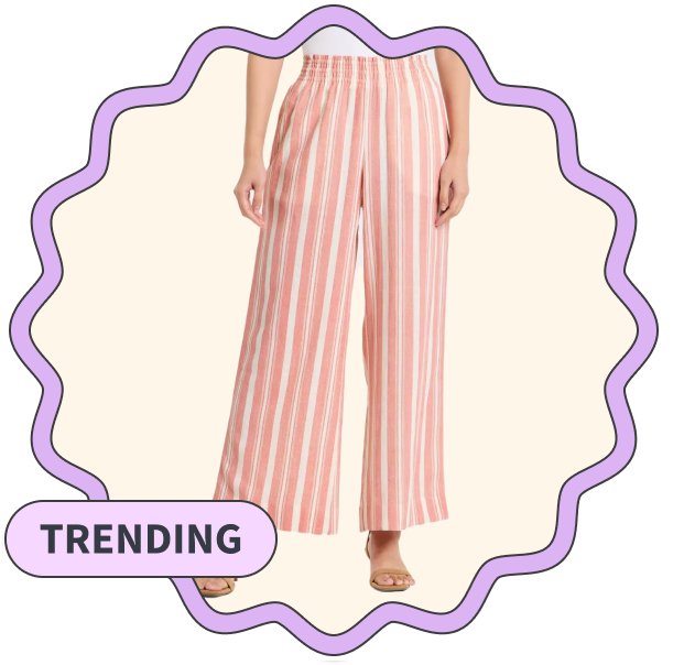 A New Day Linen Pull-On Pants