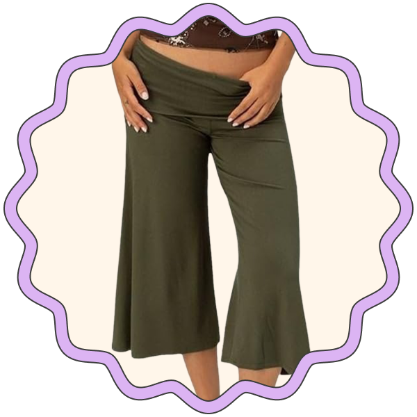 Full Tilt Low Rise Gaucho Pants