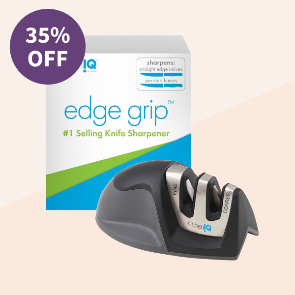KitchenIQ Edge Grip 2-Stage Knife Sharpener
