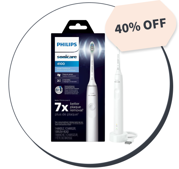 Philips Sonicare 4100 Rechargeable Electric Toothbrush