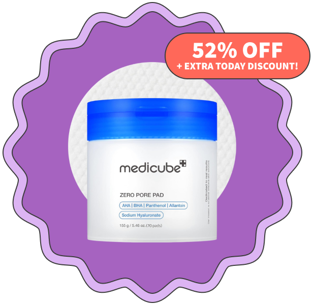 Medicube Zero Pore Toner Pads