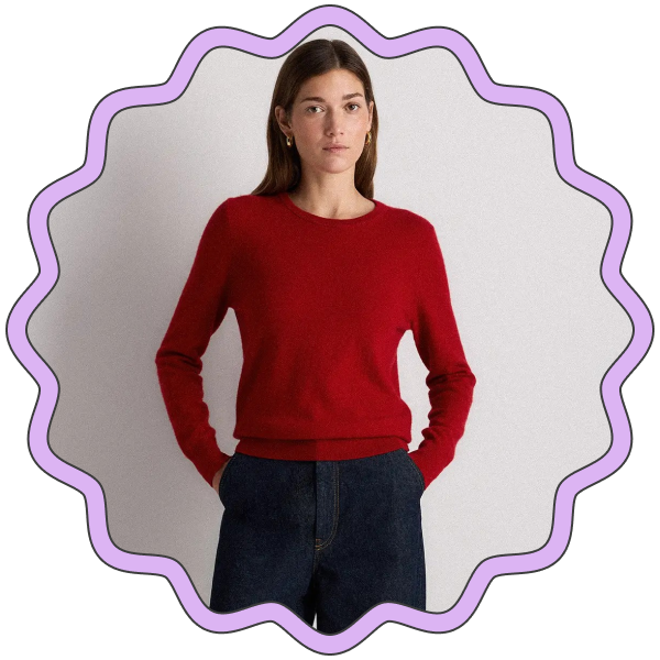 Quince Mongolian Cashmere Crewneck Sweater