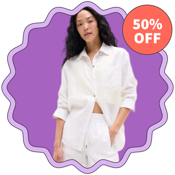 Athleta Retreat Linen Top