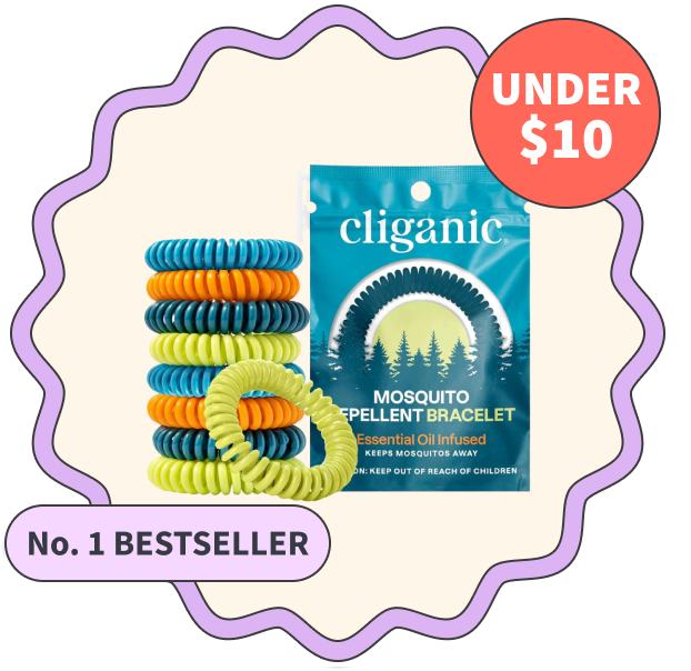 Cliganic Mosquito Repellent Bracelets (Pack of 10)