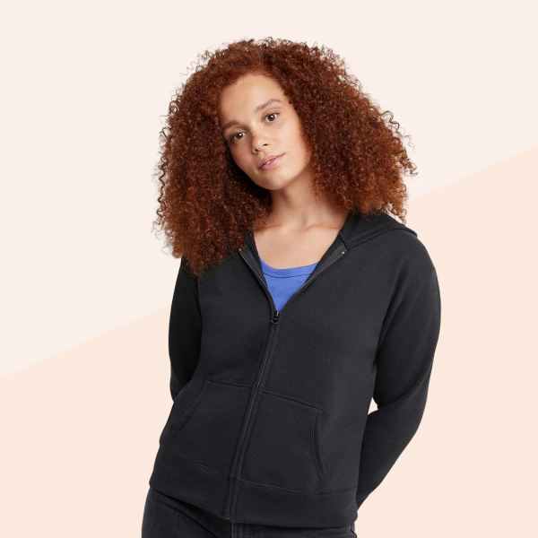 Hanes Ecosmart Full Zip Fleece Hoodie