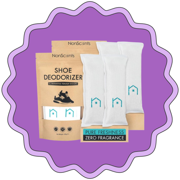 NonScents Shoe Deodorizer 2-Pack (4 Count →
