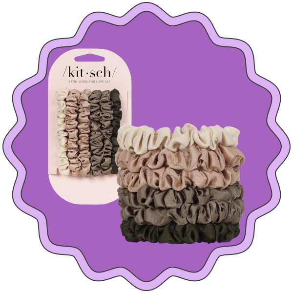 Kitsch Satin Scrunchies →