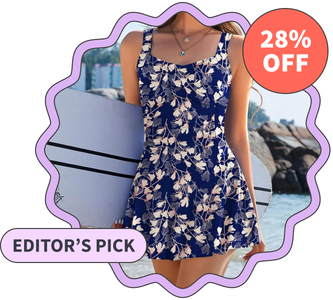 Ekouaer Swim Dress