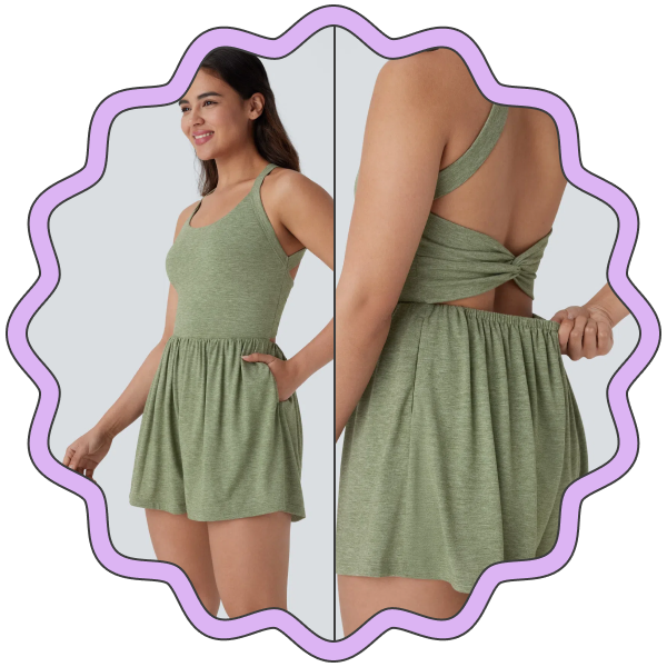 Halara 2-in-1 Romper