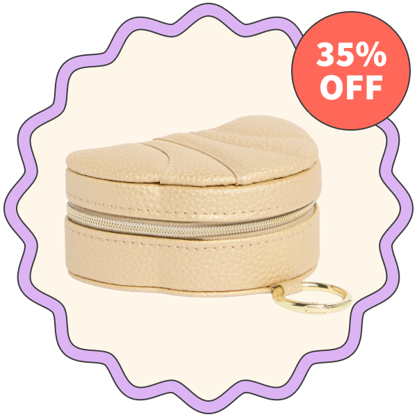Nordstrom Croissant Faux Leather Jewelry Box →