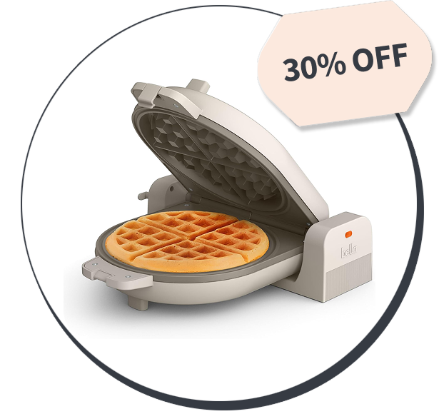 Bella Flip-n-Store Belgian Waffle Maker