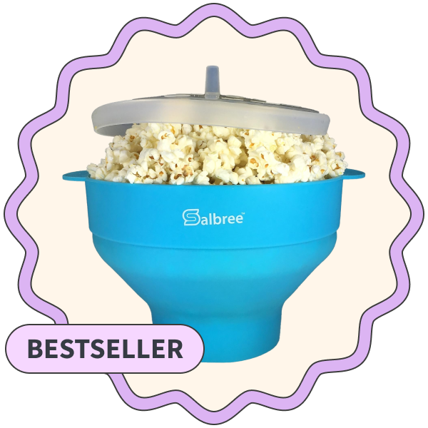 The Original Salbree Microwave Popcorn Popper