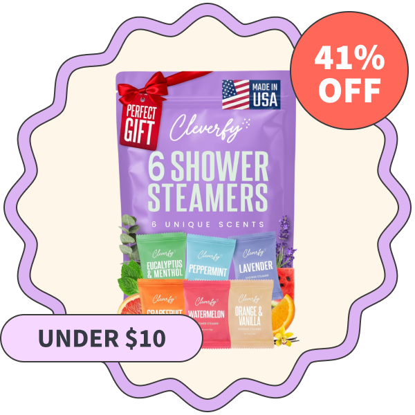Cleverfy Shower Steamers (Pack of 6)