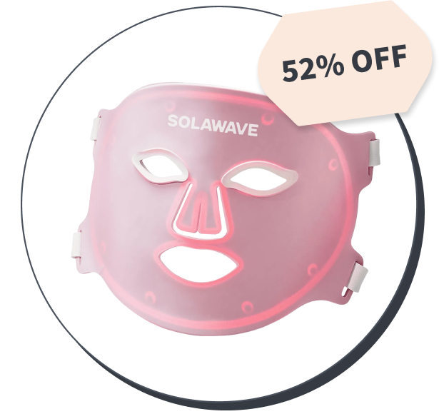 Solawave Wrinkle Retreat Light Therapy Face Mask