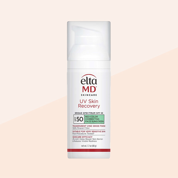 EltaMD UV Skin Recovery Red Color Correcting Green Tint Broad Spectrum SPF 50