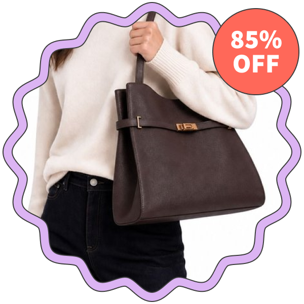 Tote Le Monde Melbourne Leather Handbag