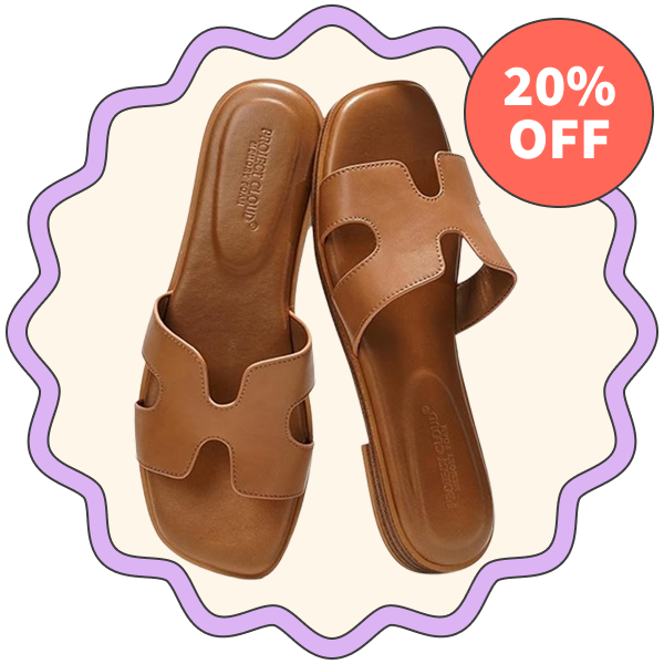 Project Cloud Leather Sandals