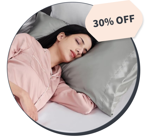 Bedsure Satin Pillowcase