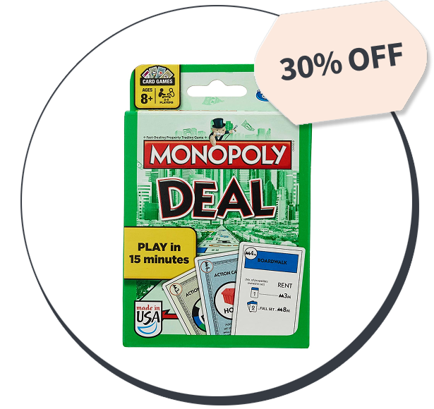 Hasbro Gaming Monopoly Deal Card Game