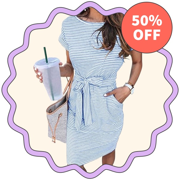 Merokeety T-Shirt Dress →