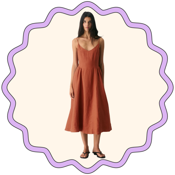 Aritzia Wilfred Technique Linen Dress