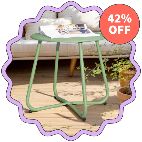 Wayfair Steel Patio Side Table
