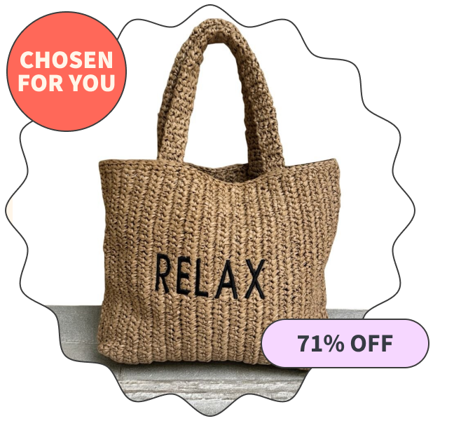 Ya Living Crochet Tote