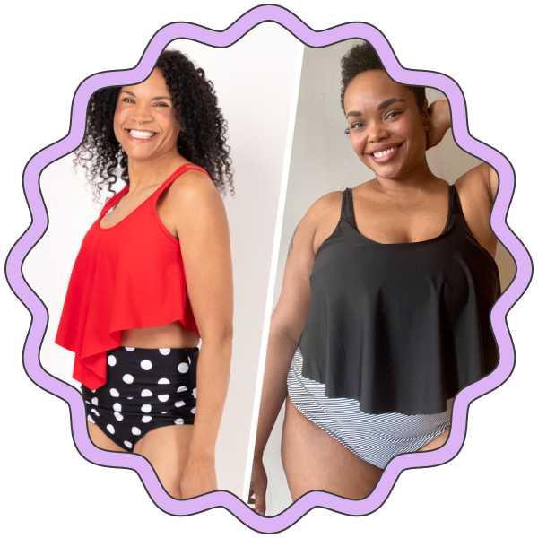 Adisputent Tankini Swimsuit