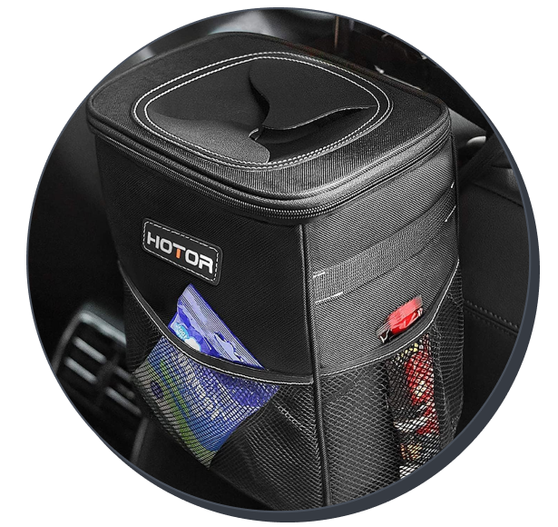 Hotor Car Trash Can and Organizer