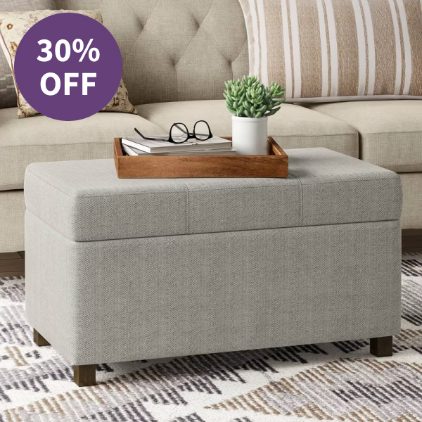 Threshold Essex Double Storage Bench