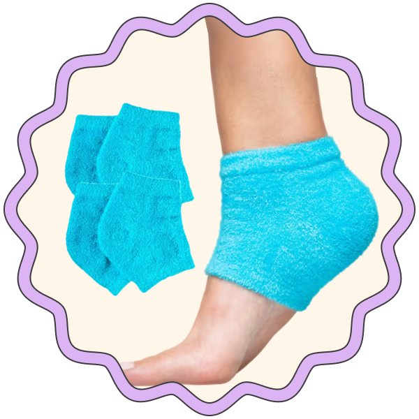 ZenToes Moisturizing Heel Socks →