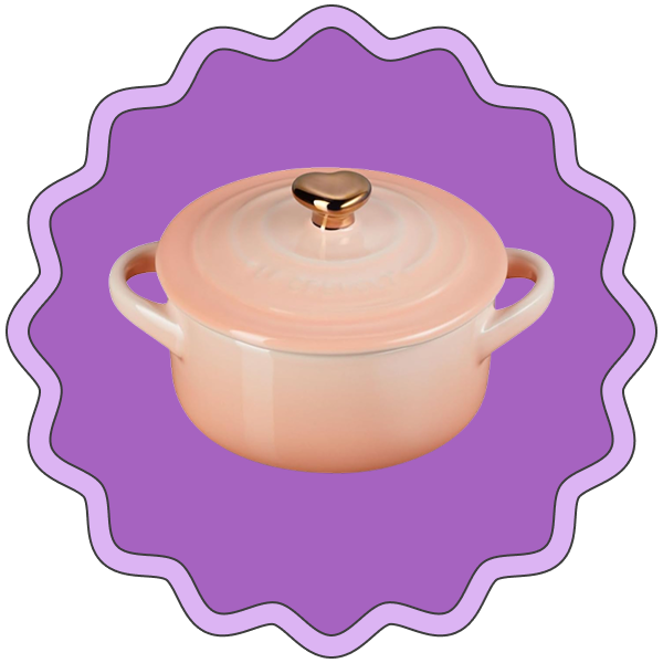 Le Creuset Mini Cocotte with Heart Knob →