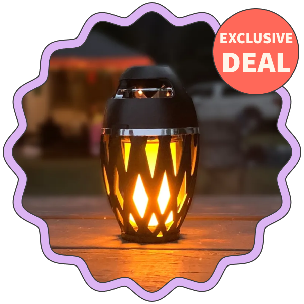 TikiTunes Tiki Torch Bluetooth Speaker