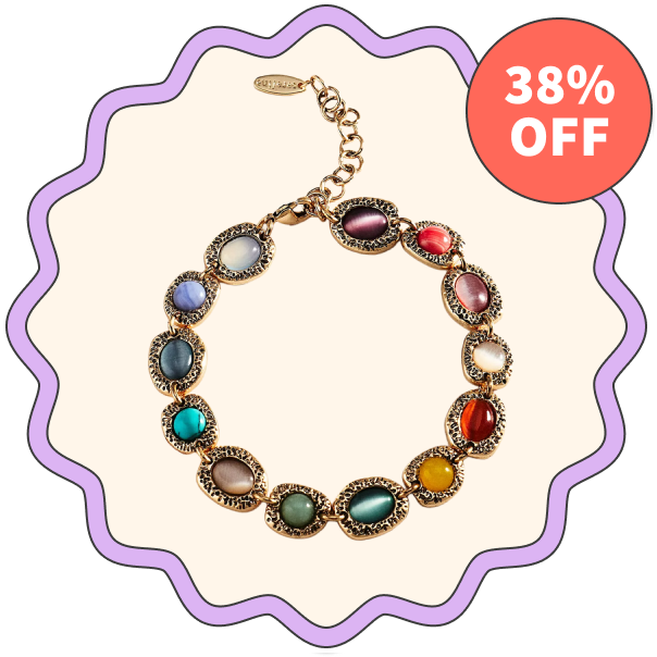 Anthropologie Statement Stone Bracelet