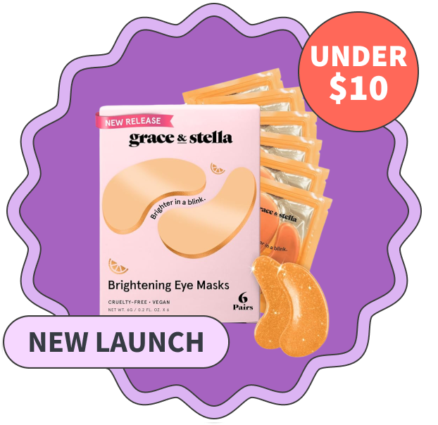 Grace & Stella Brightening Vitamin C Eye Masks