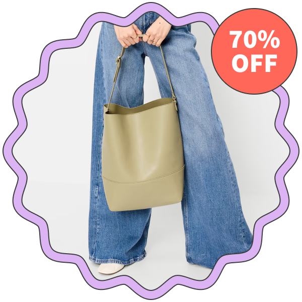 Old Navy Large Preppy Bucket Bag