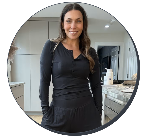 All in Motion Modal Ribbed Henley Long Sleeve Top