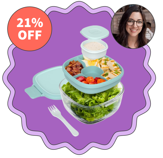 Bentgo Glass Salad Container