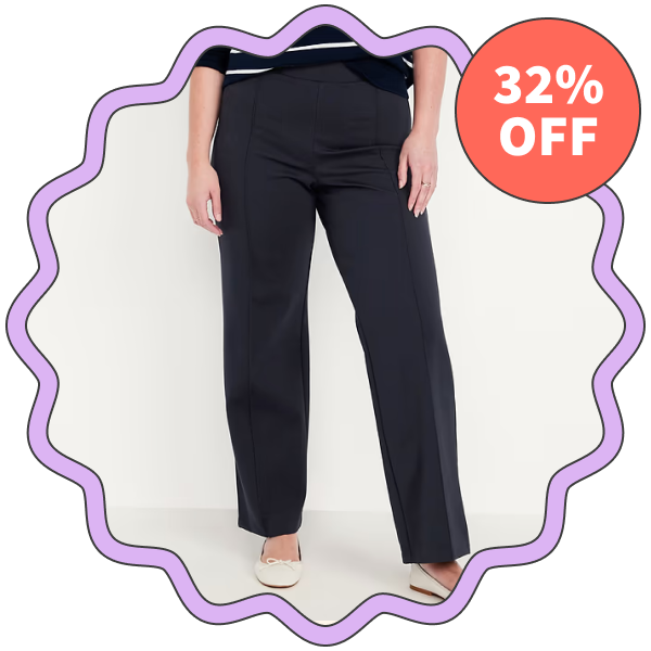 Old Navy Extra High-Waisted Stevie Straight Pants