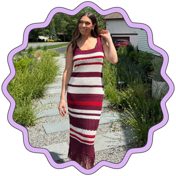 A New Day Bodycon Midi Fringe Sweater Dress
